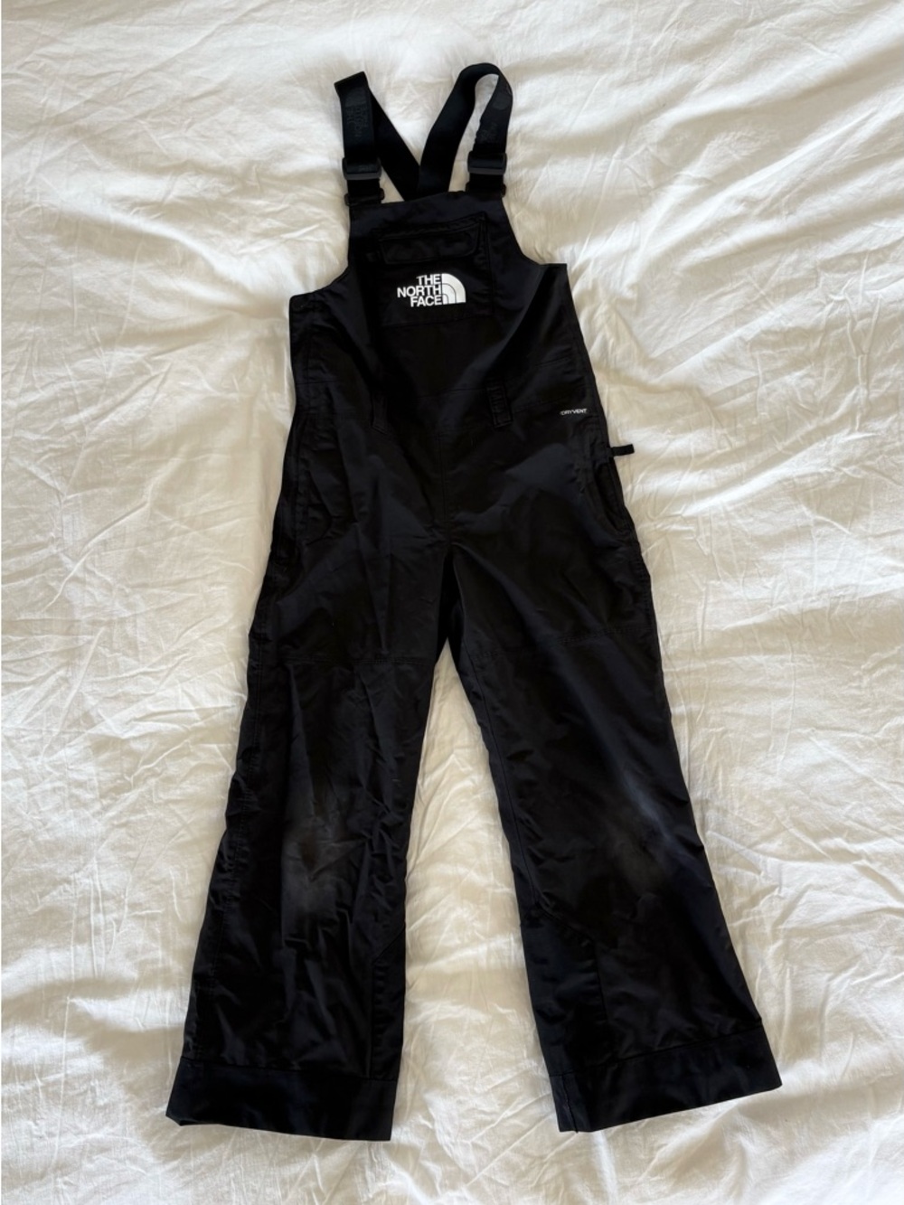 The North Face Black Freedom Bibs Youth Small